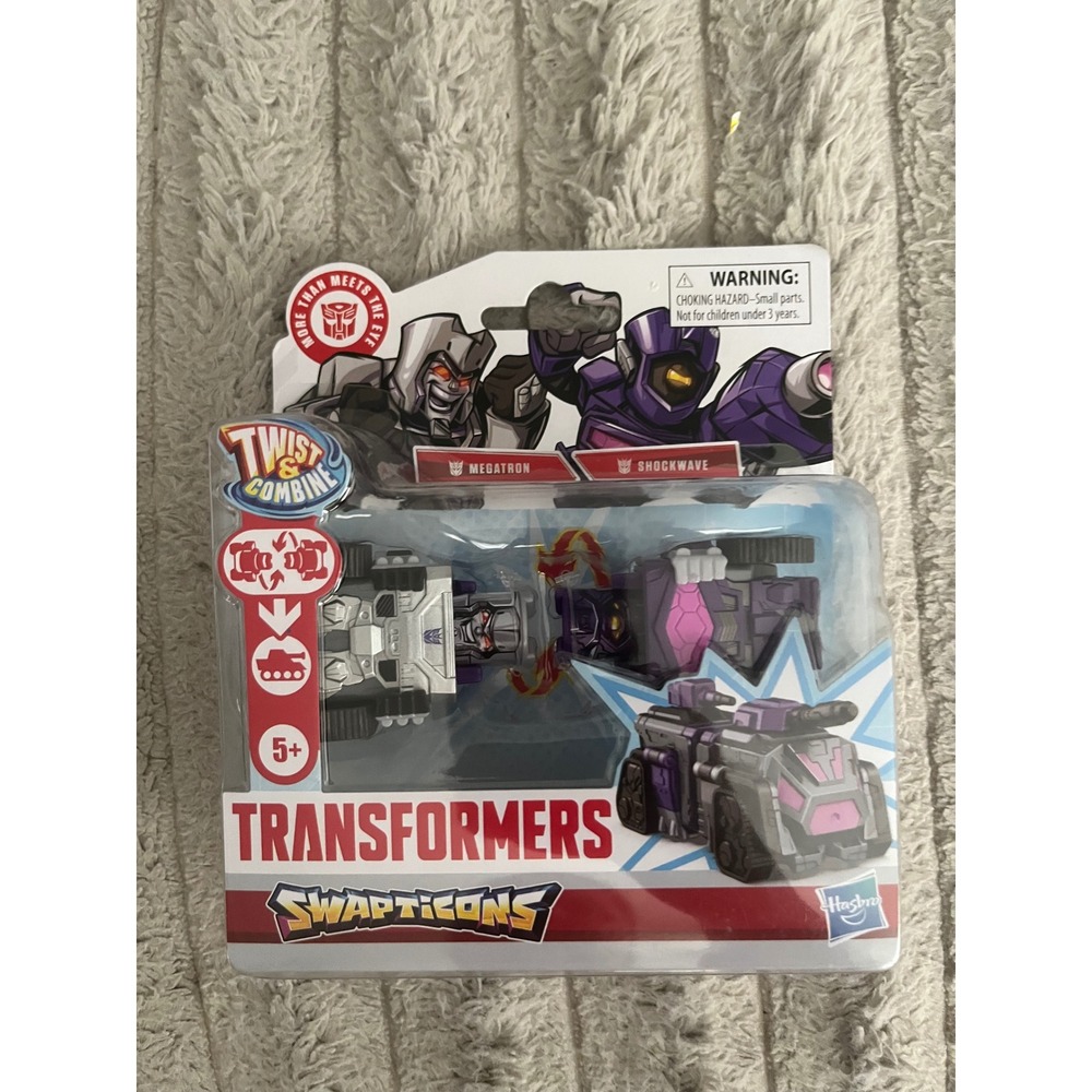 Hasbro Transformers Swapticons Megatron and Shockwave Twist Combine 2-Pack NWT